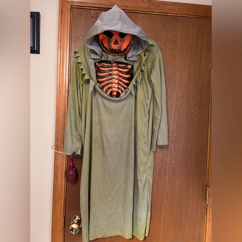 🎃 Blood Pumping Scary Punpkin - Child size M-